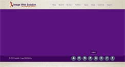 Desktop Screenshot of imagewebsolution.com