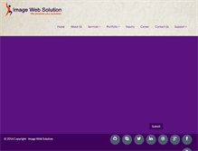 Tablet Screenshot of imagewebsolution.com
